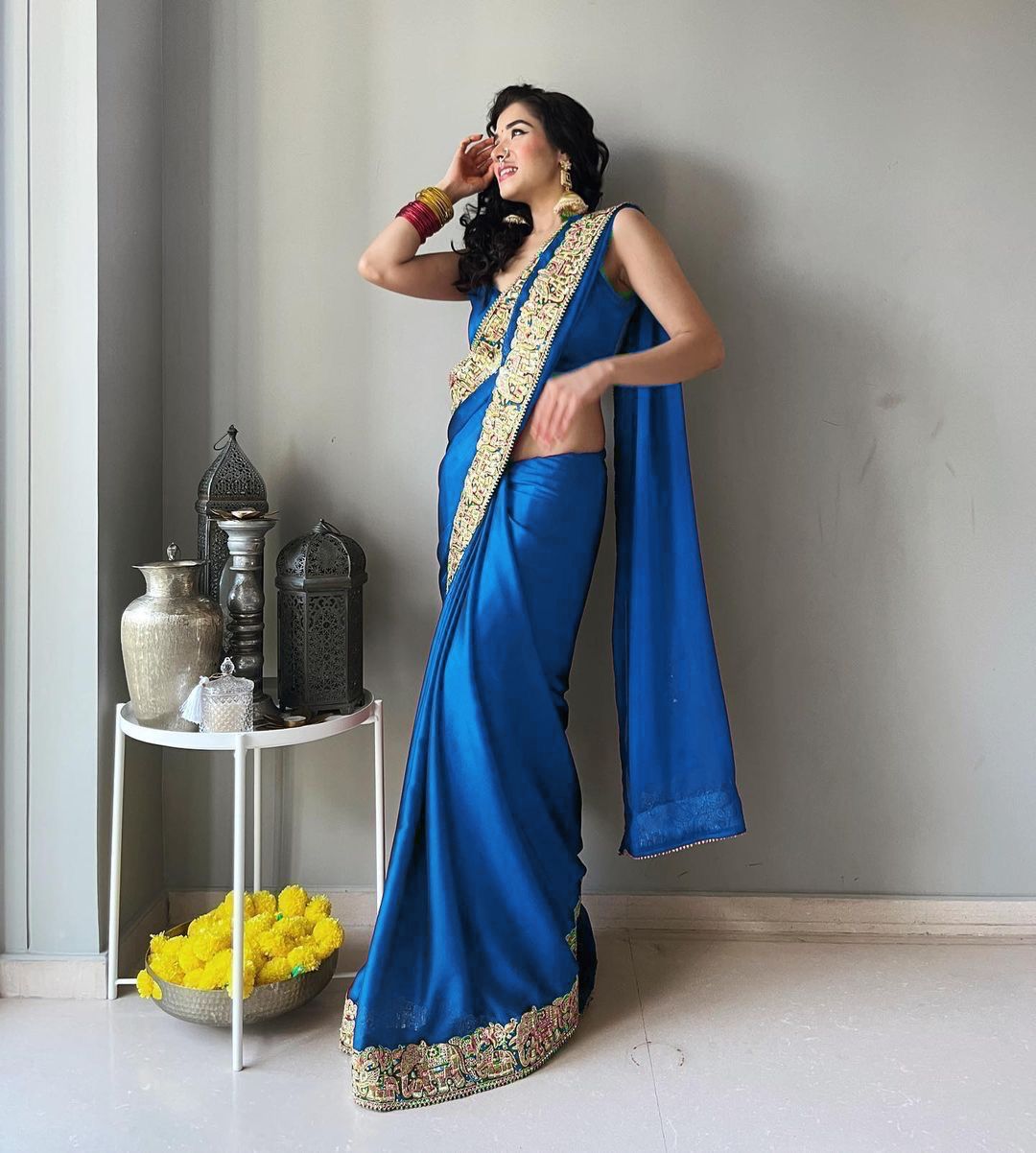 1137 New Super Hit Wholesale Party Wear Silk Sarees Catalog
